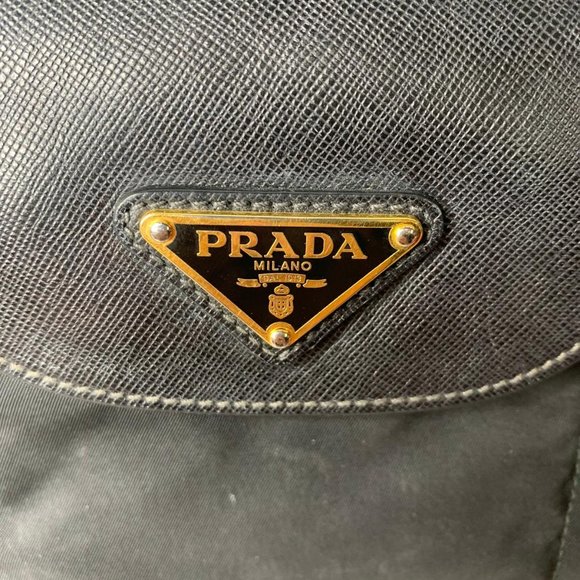 Prada Nylon Waterproof Tote With Cross Body Strap - Picture 6 of 9